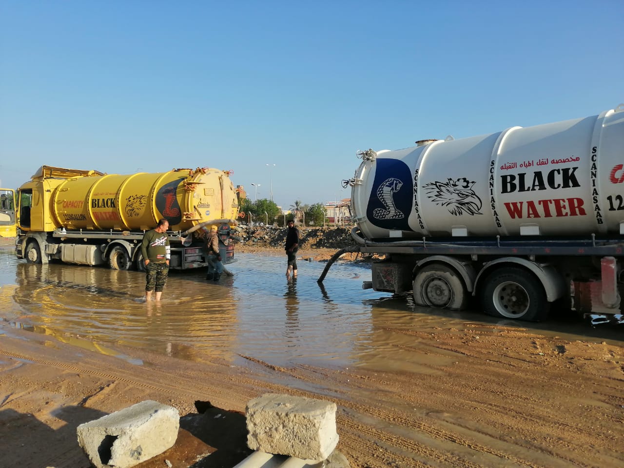 بعد مناشدتهم لحركة النجباء … المباشرة بانجاز العمل المتوقف في الخربطلية .(صور)