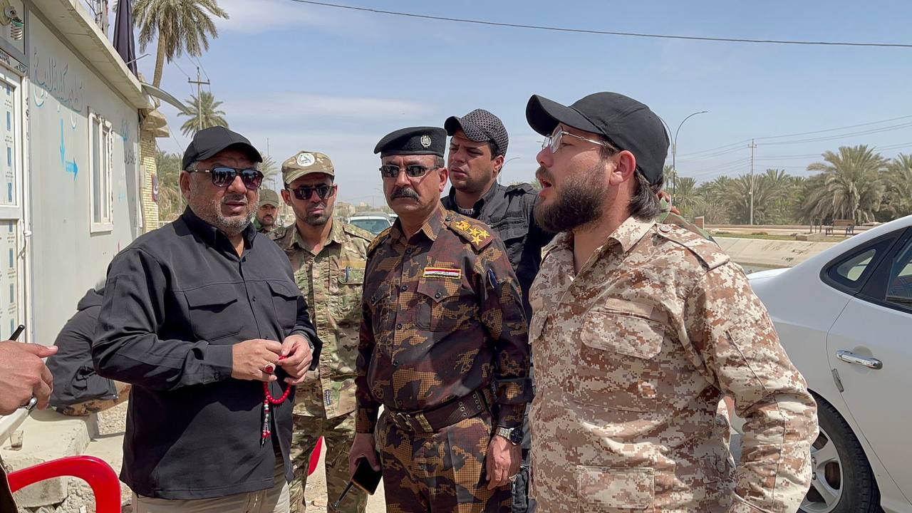 بالصور … لواء ١٢ حشد ينتشر ضمن قواطع المسؤولية لتأمين الزيارة الشعبانية في كربلاء