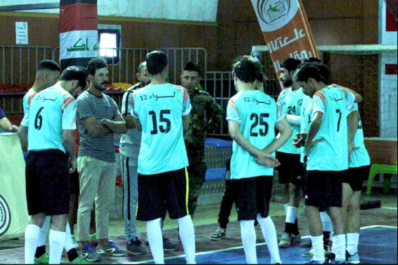 بالصور … فريق لواء 12  يفوز على نظيره فريق مديرية الاعلام في بطولة “المهندس الثانية” لكرة الصالات