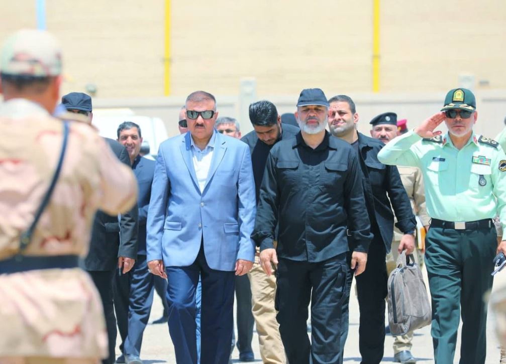 وزير الداخلية ونظيره الإيراني يستطلعان المنافذ والحدود المشتركة بين البلدين