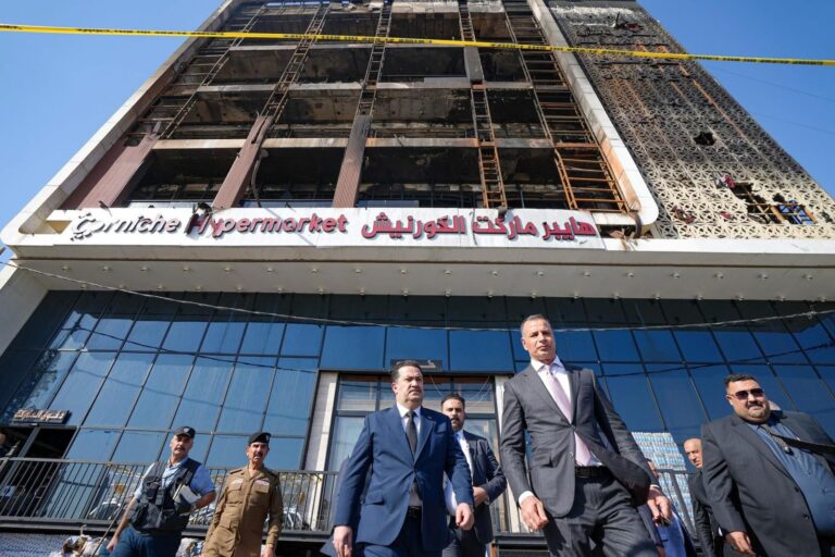 بالصور.. السوداني يصل موقع فاجعة الكوت