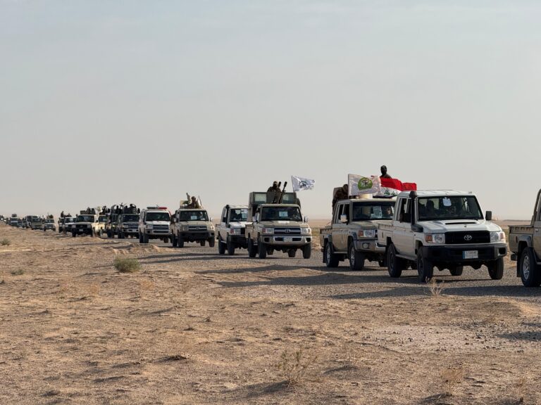 الحشد والجيش يطلقان عملية أمنية واسعة في صحراء نينوى