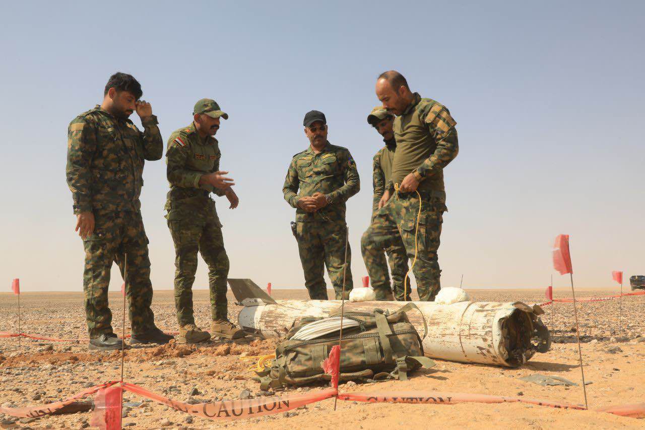 الحشد الشعبي ينفذ عملية كبرى لتطهير صحراء النجف من المخلفات الحربية